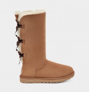 Cizme Ugg Bailey Bow Cizme Inalte II Dama Maro | 2038KZAUT