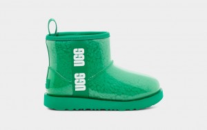 Cizme Ugg Clasici Clear Mini II Copii Turcoaz Verzi | 0987FIYPE