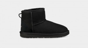 Cizme Ugg Clasici II Mini Copii Negrii | 6172ITKXA