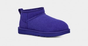 Cizme Ugg Clasici Ultra Mini Dama Albastri | 0731PQOZK