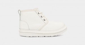 Cizme Ugg Neumel II Piele Copii Albi | 1086YGQUI