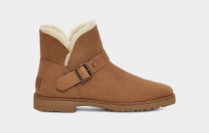 Cizme Ugg Romely Cu Catarama Dama Maro | 3648UMDQE