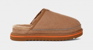 Mocasini Ugg Scuff Cali Wave Barbati Maro Portocalii | 2450XNSLU