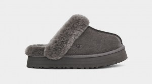 Papuci Ugg Disquette Dama Gri | 9107VATCR