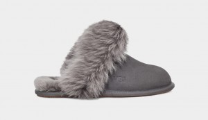 Papuci Ugg Scuff Sis Dama Gri | 1652IAUCE