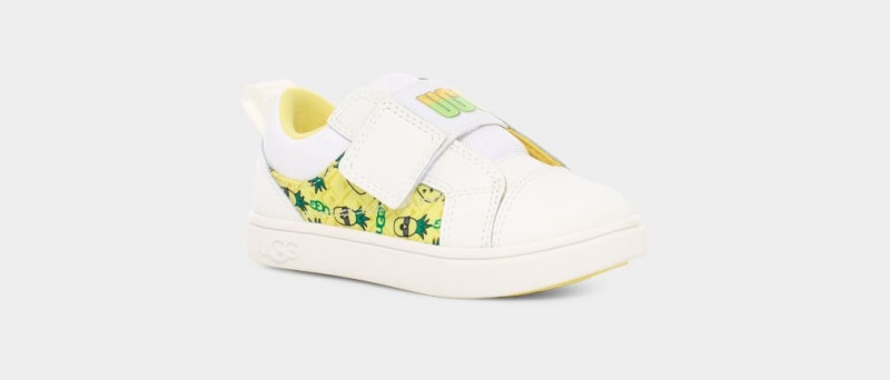 Adidasi Ugg Rennon Low Pineapple Stuffie Copii Albi | 2317AXIZG