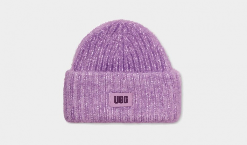 Caciuli Ugg Grosolan Plush Cuff Dama Violet | 2046NECQP