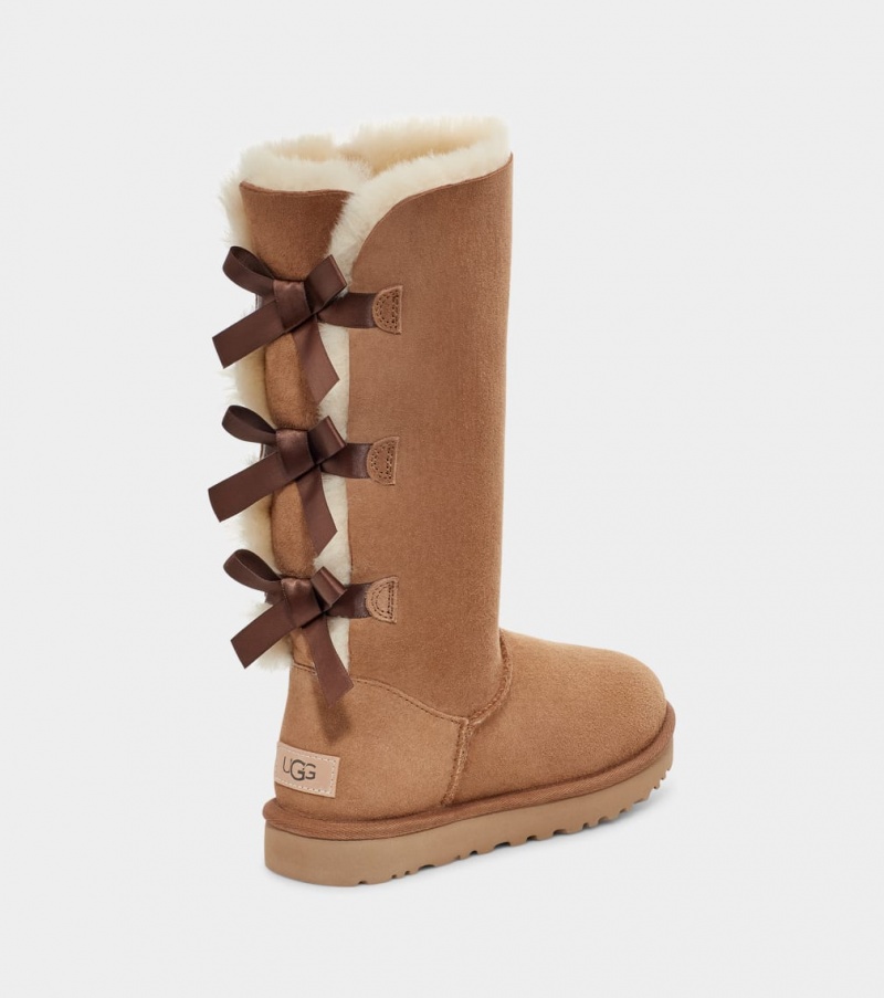 Cizme Ugg Bailey Bow Cizme Inalte II Dama Maro | 2038KZAUT