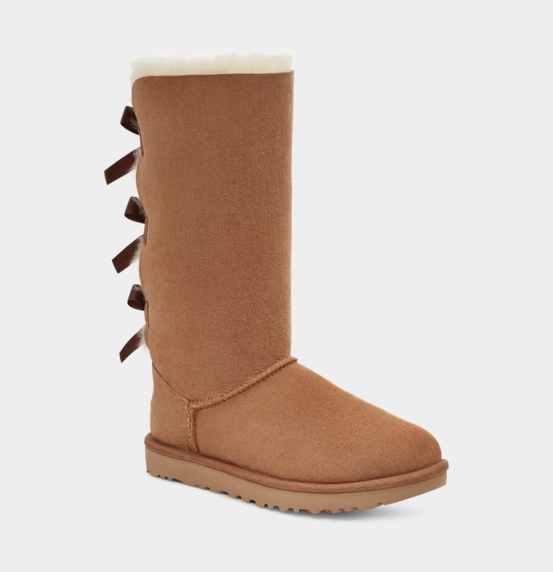 Cizme Ugg Bailey Bow Cizme Inalte II Dama Maro | 2038KZAUT