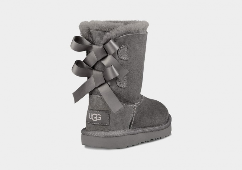 Cizme Ugg Bailey Bow II Copii Gri | 6179THXGV