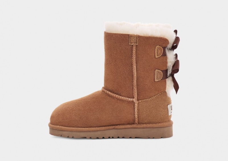 Cizme Ugg Bailey Bow II Copii Maro | 5067YQUPR