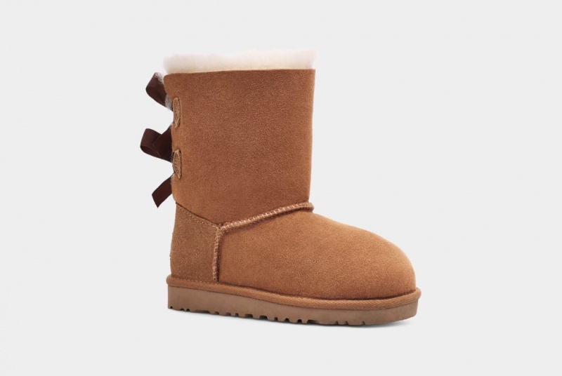 Cizme Ugg Bailey Bow II Copii Maro | 5067YQUPR