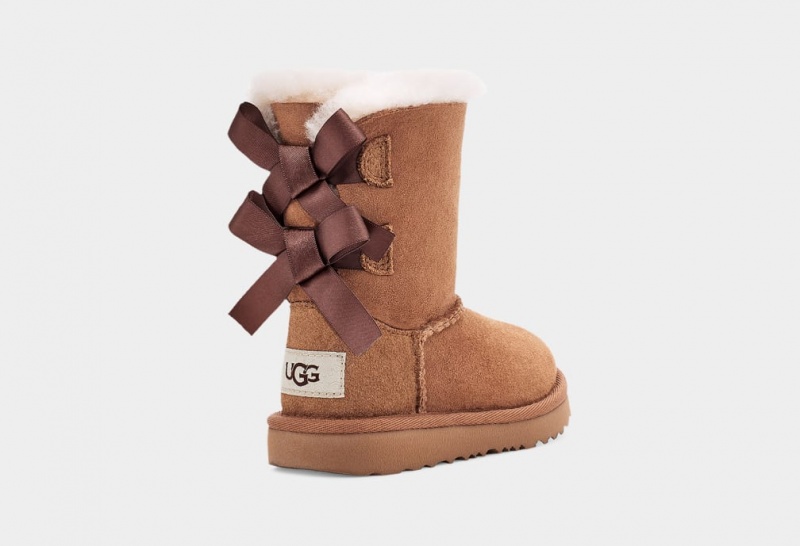 Cizme Ugg Bailey Bow II Copii Maro | 5702MZDIO