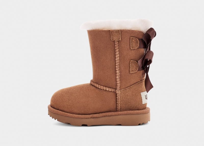 Cizme Ugg Bailey Bow II Copii Maro | 5702MZDIO