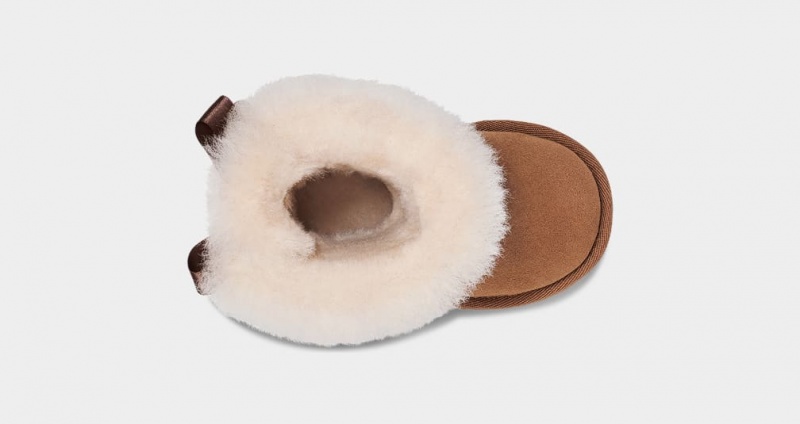 Cizme Ugg Bailey Bow II Copii Maro | 5702MZDIO