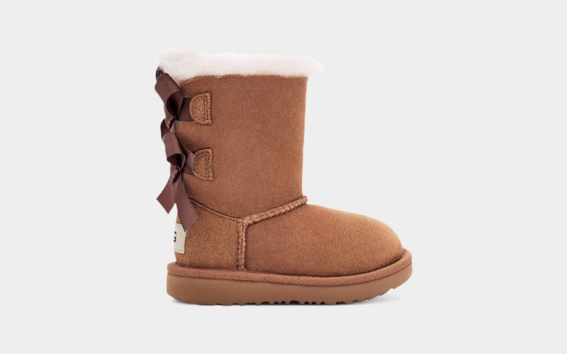 Cizme Ugg Bailey Bow II Copii Maro | 5702MZDIO