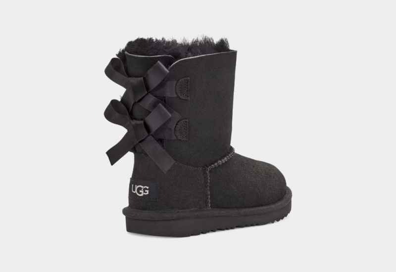 Cizme Ugg Bailey Bow II Copii Negrii | 3740GFDPX