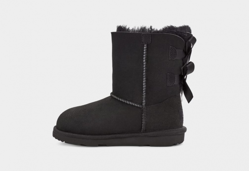 Cizme Ugg Bailey Bow II Copii Negrii | 3740GFDPX