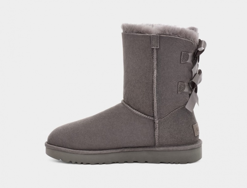 Cizme Ugg Bailey Bow II Dama Gri | 2671CBHEM