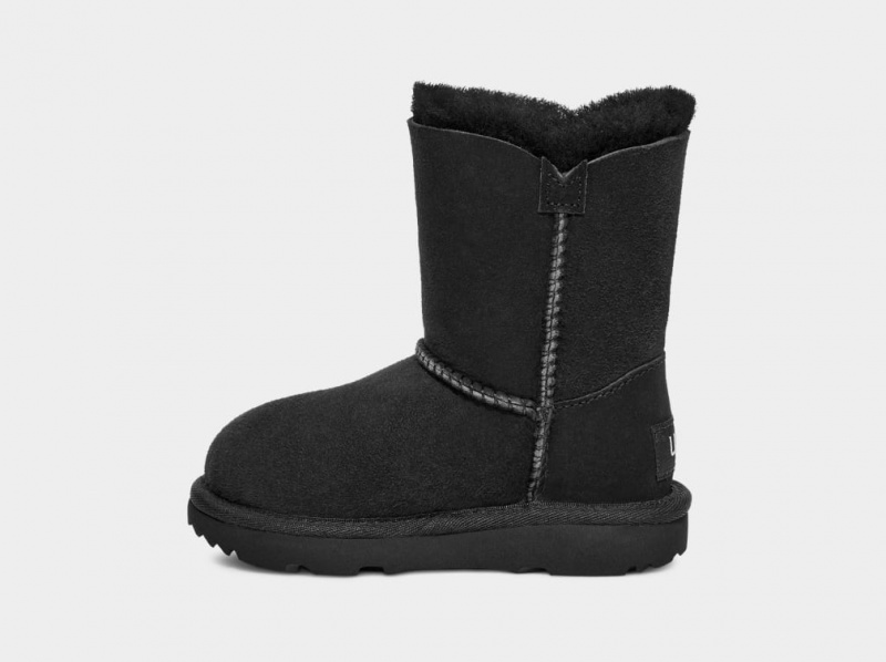 Cizme Ugg Bailey Button II Copii Negrii | 2109DMSFN