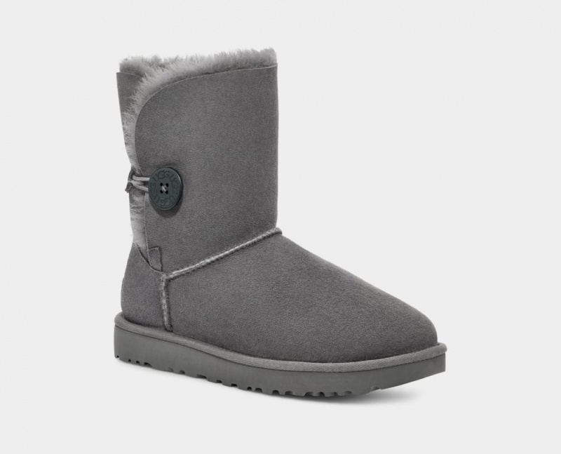 Cizme Ugg Bailey Button II Dama Gri | 7968OEBCS