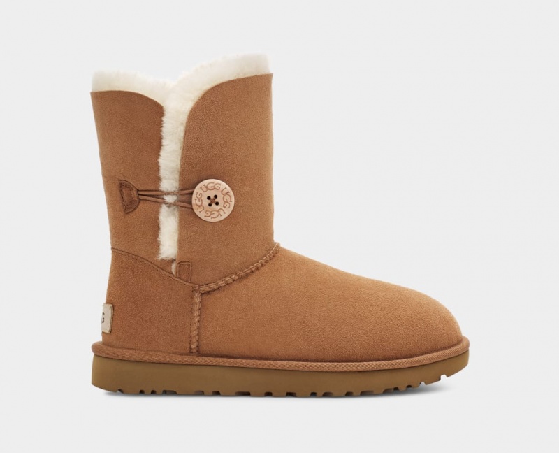 Cizme Ugg Bailey Button II Dama Maro | 0261AQSIZ