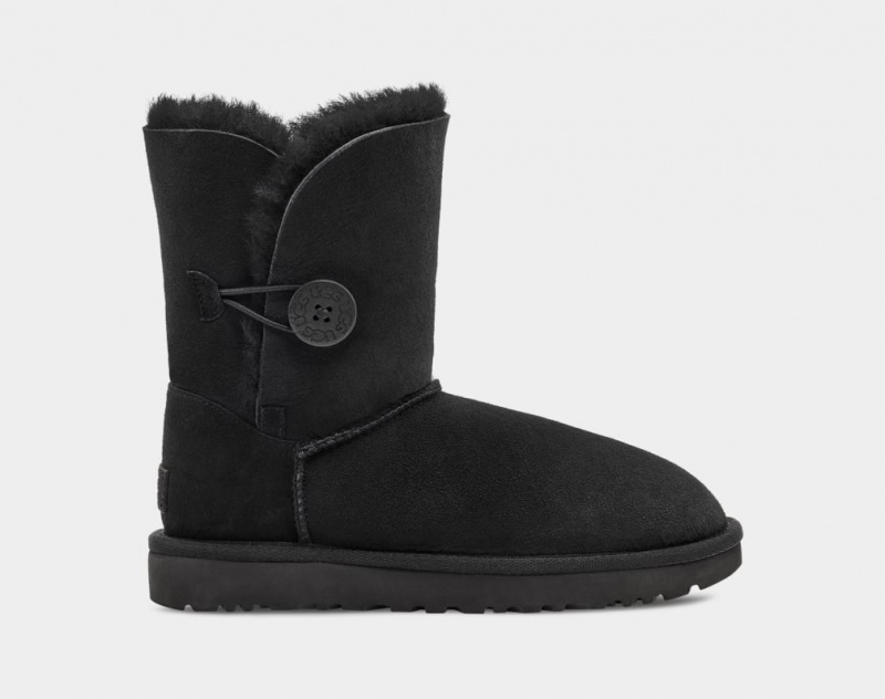 Cizme Ugg Bailey Button II Dama Negrii | 7806BAFJM