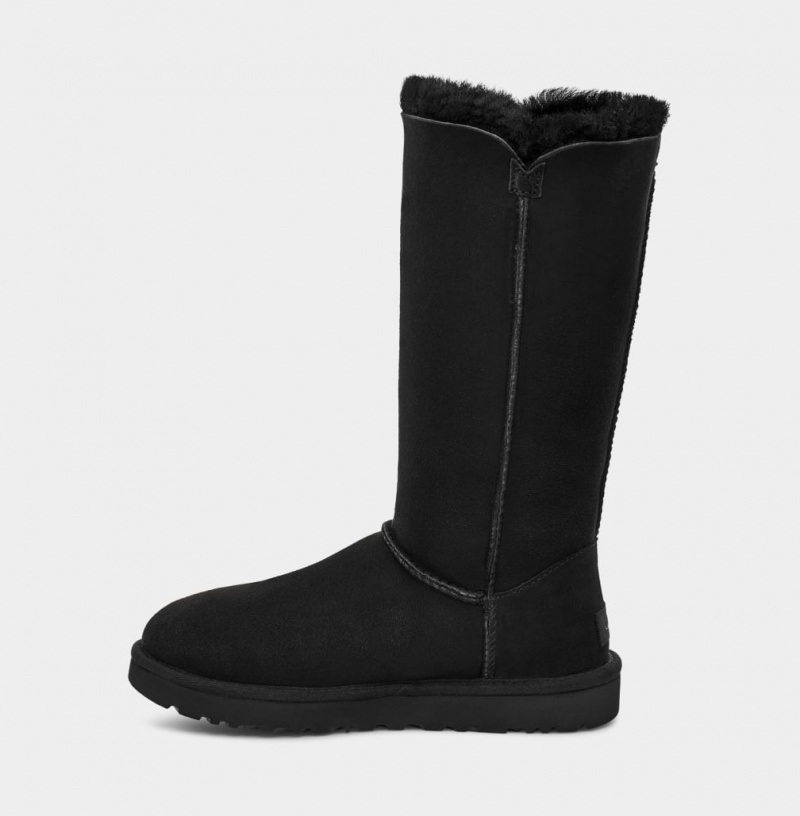 Cizme Ugg Bailey Button Triplet II Dama Negrii | 2610LDGCJ