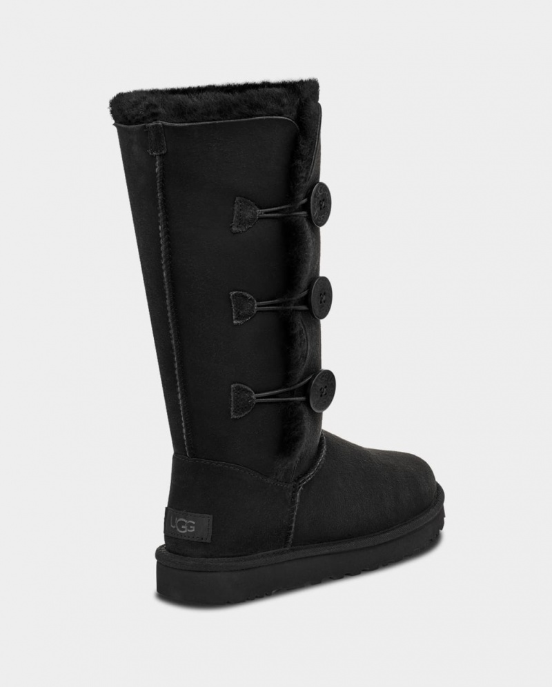 Cizme Ugg Bailey Button Triplet II Dama Negrii | 2610LDGCJ