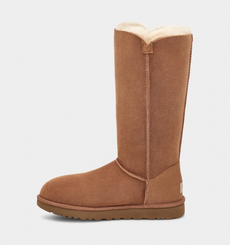 Cizme Ugg Bailey Button Triplet II Dama Maro | 0685IHYBE