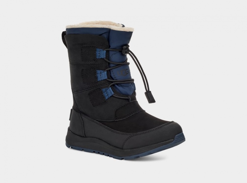 Cizme Ugg Bellemore Weather Copii Negrii | 6138AZOLG