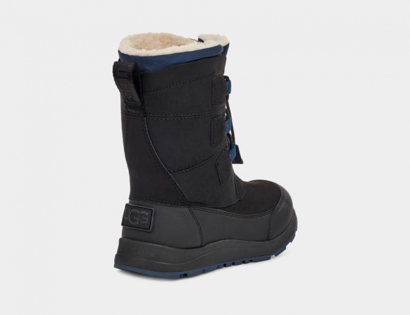 Cizme Ugg Bellemore Weather Copii Negrii | 6138AZOLG