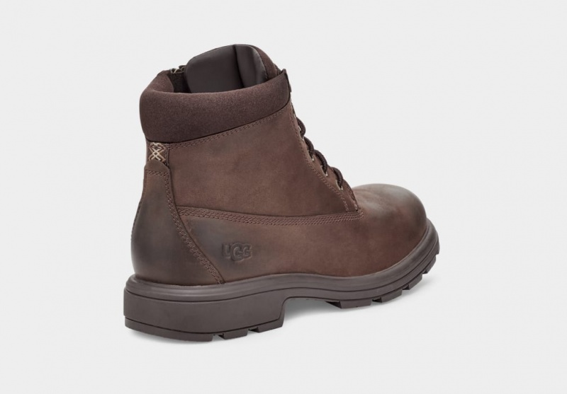 Cizme Ugg Biltmore Mid-High Plain Bombeu Barbati Maro | 7016GKATL