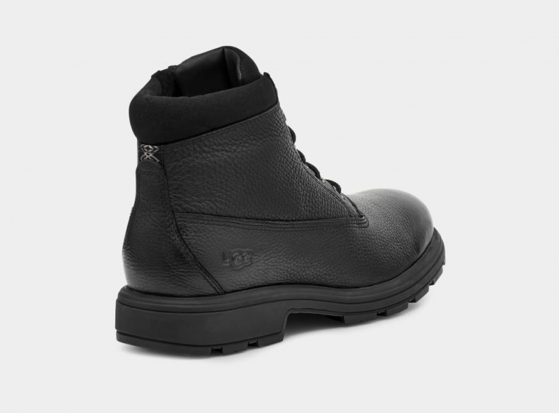 Cizme Ugg Biltmore Mid-High Plain Bombeu Barbati Negrii | 0731MXDQO