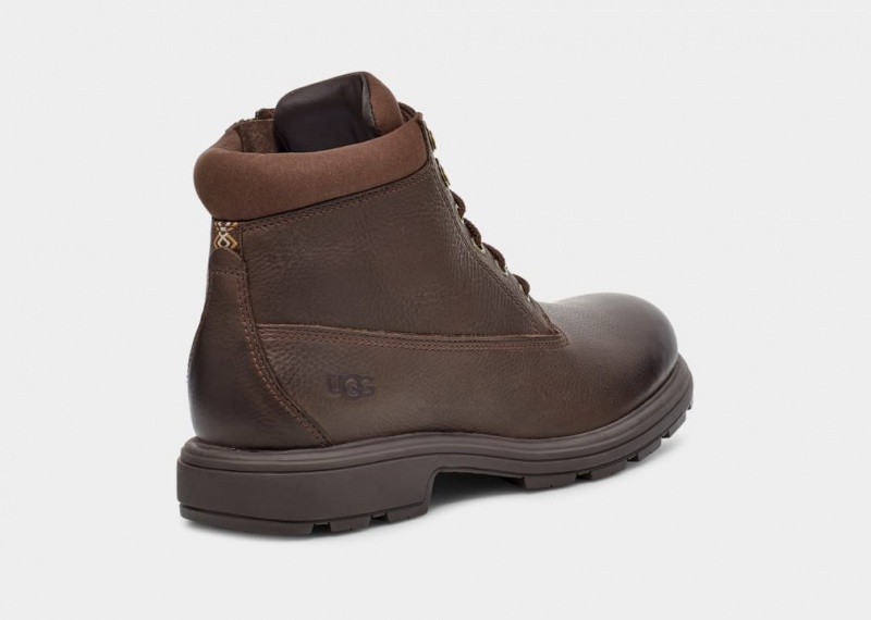 Cizme Ugg Biltmore Mid-High Plain Bombeu Barbati Maro | 3984TFJEP