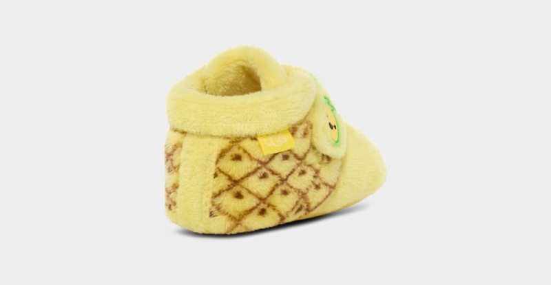 Cizme Ugg Bixbee Pineapple Stuffie Copii Galbeni | 0351VJOYS