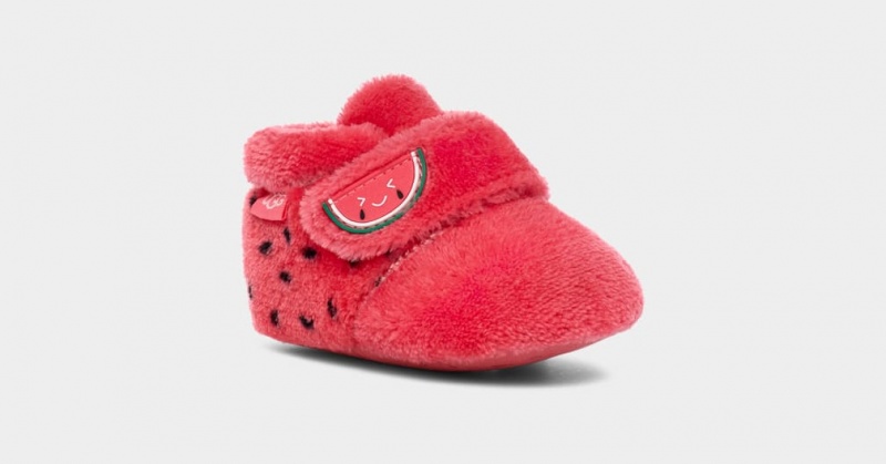 Cizme Ugg Bixbee Watermelon Stuffie Copii Rosii | 0968VSYAH