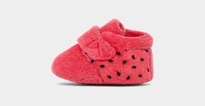 Cizme Ugg Bixbee Watermelon Stuffie Copii Rosii | 0968VSYAH