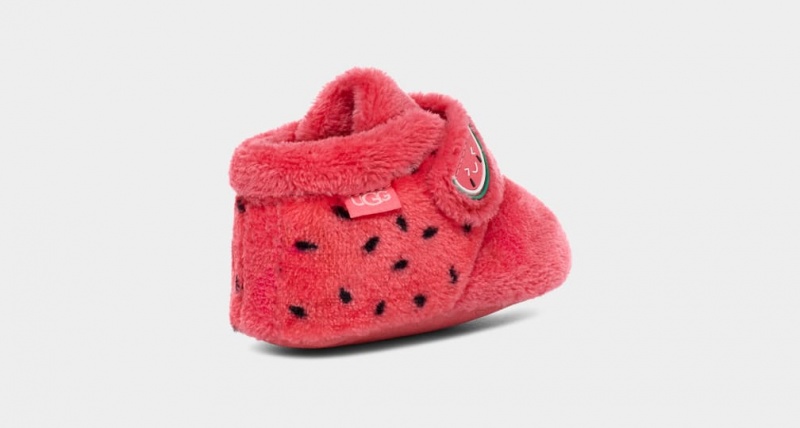 Cizme Ugg Bixbee Watermelon Stuffie Copii Rosii | 0968VSYAH