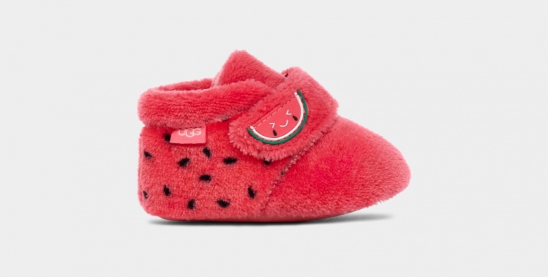 Cizme Ugg Bixbee Watermelon Stuffie Copii Rosii | 0968VSYAH