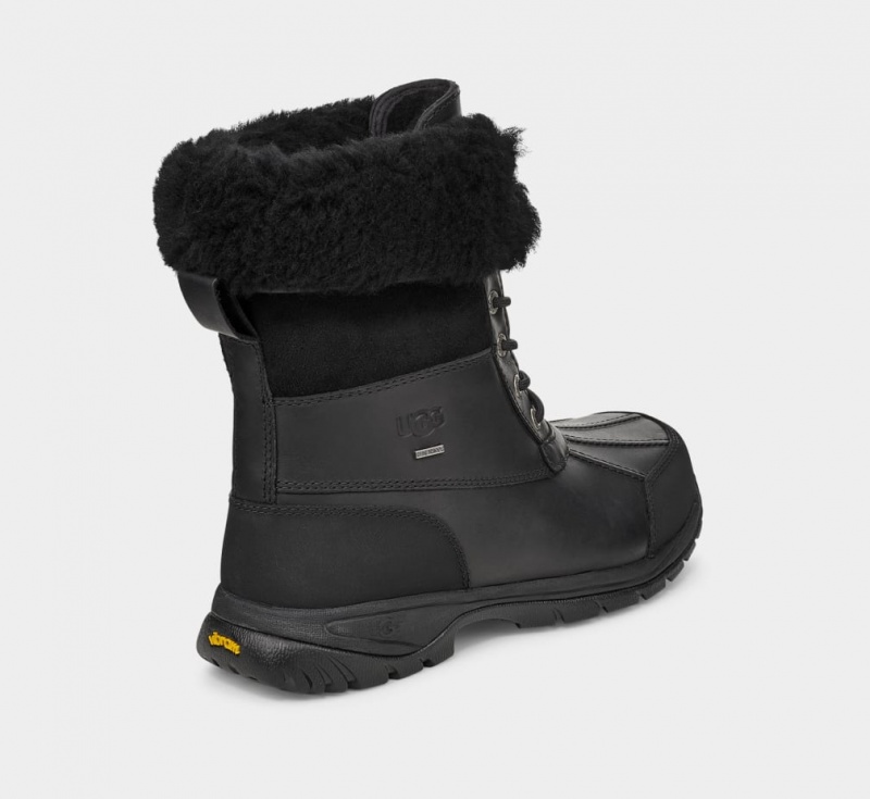 Cizme Ugg Butte Barbati Negrii | 4735VLHZP