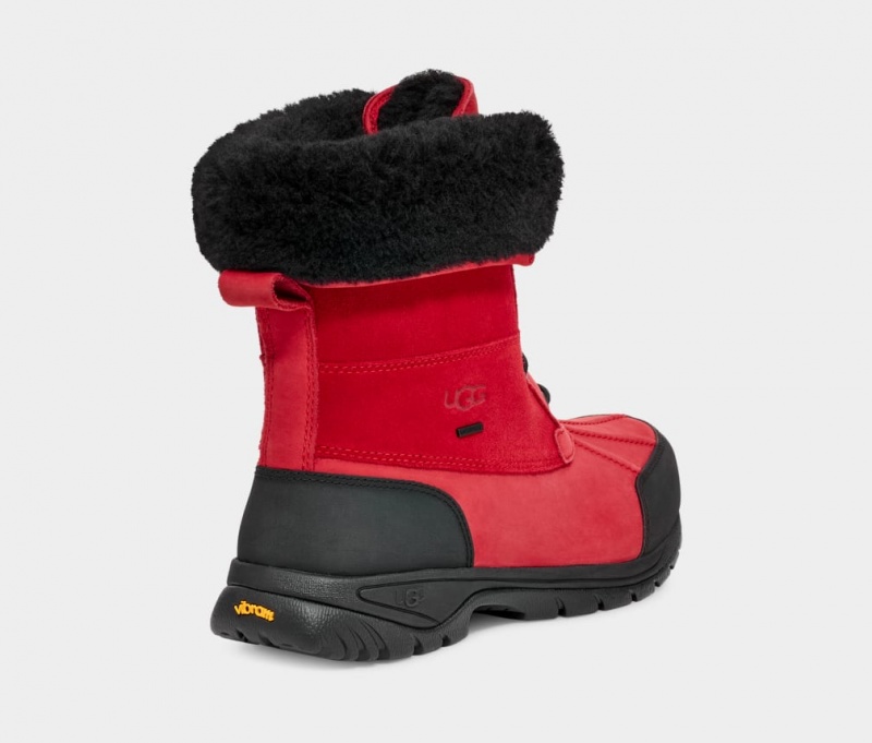 Cizme Ugg Butte Barbati Rosii Negrii | 0467PAKEX