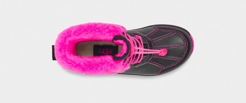 Cizme Ugg Butte II CWR Glow Grafice Copii Negrii Roz | 7461AFLSB