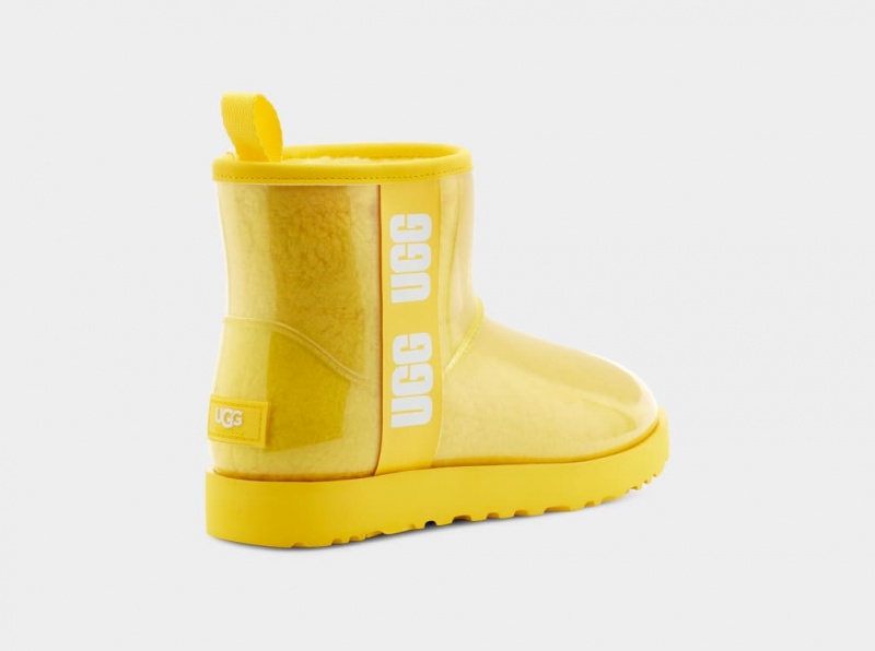 Cizme Ugg Clasici Clear Mini Dama Galbeni | 1098FWMES