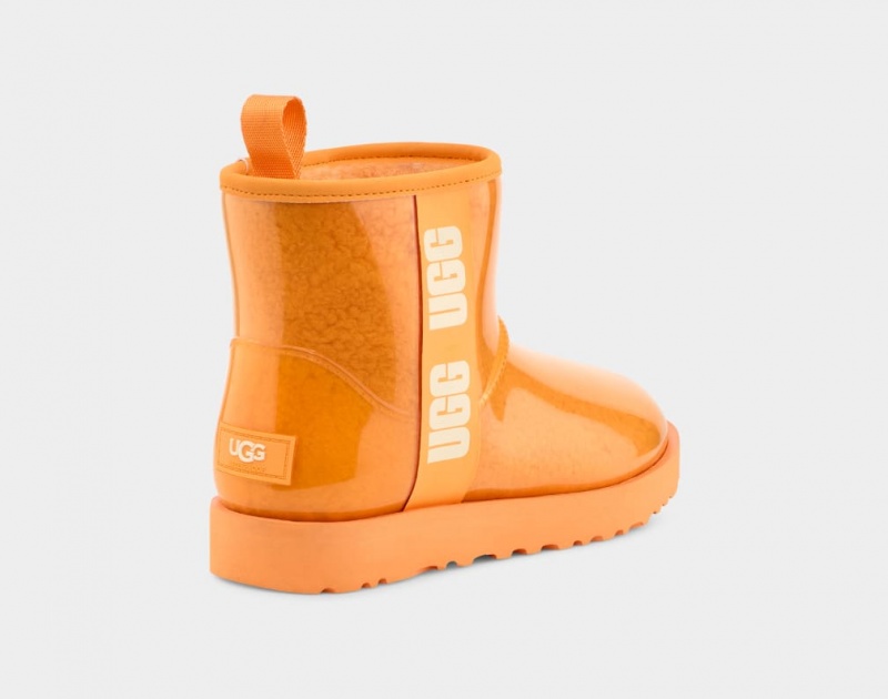 Cizme Ugg Clasici Clear Mini Dama Portocalii | 4025QEAKN