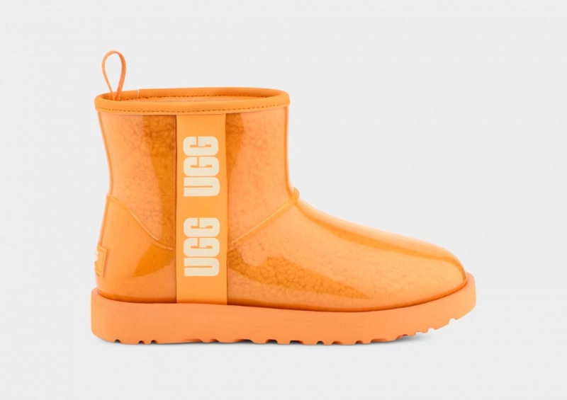 Cizme Ugg Clasici Clear Mini Dama Portocalii | 4025QEAKN