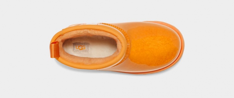 Cizme Ugg Clasici Clear Mini II Copii Portocalii | 6950LHGWJ