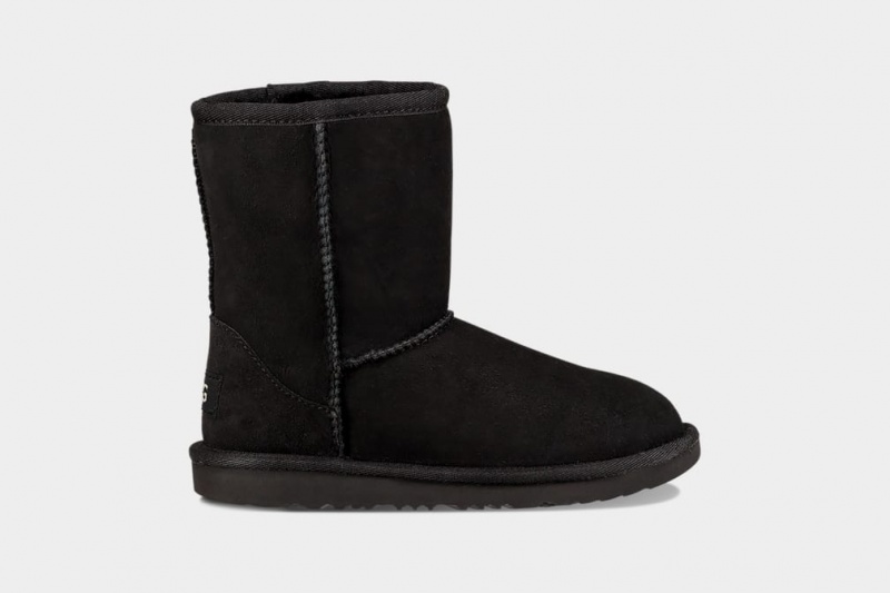 Cizme Ugg Clasici II Copii Negrii | 7419IJYRA