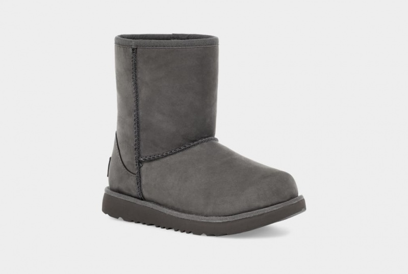 Cizme Ugg Clasici II Weather Copii Gri | 4392COVMF