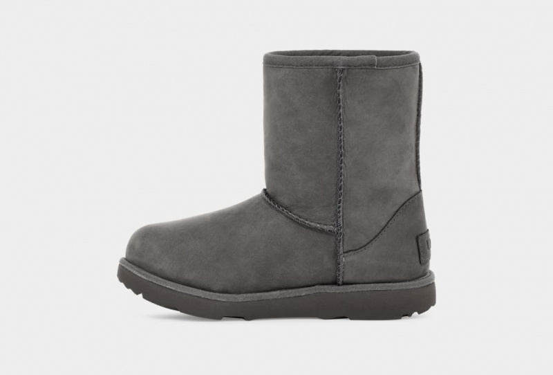 Cizme Ugg Clasici II Weather Copii Gri | 4392COVMF